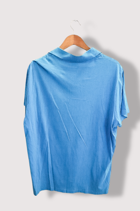 Vintage blue puma sport lifestyle mens large polo shirt