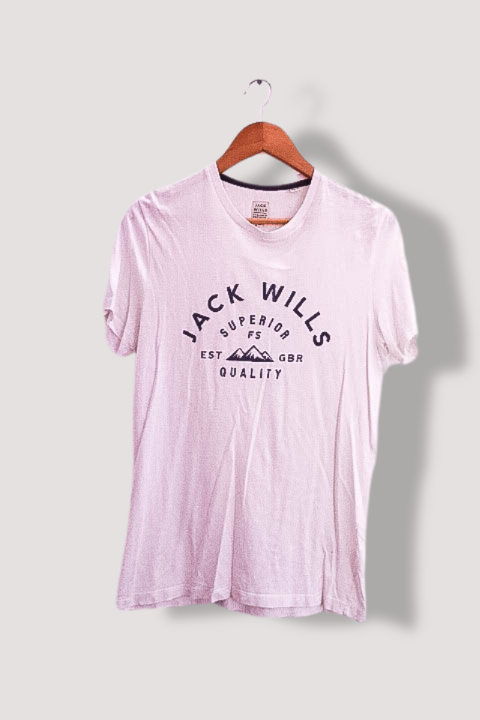Vintage Jack Wills Graphics white mens tees XS