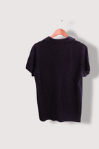 Vintage mens jack and jones large black short polo shirt