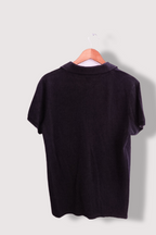 Vintage mens jack and jones large black short polo shirt