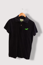 Vintage Hollister California mens black polo Shirt M