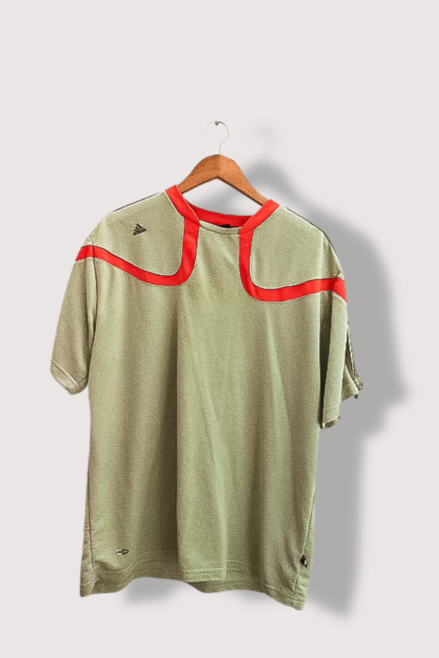 Vintage grey adidas 3 stripe sportwear tees XL