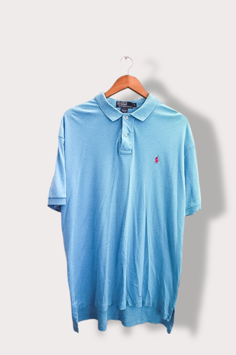Sky blue ralph lauren polo shirt on sale