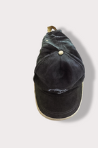 Vintage Murua print grey suede baseball cap