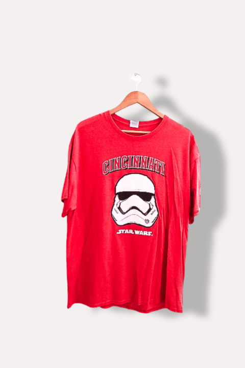 Vintage cinncinati starwars graphics red tees XL