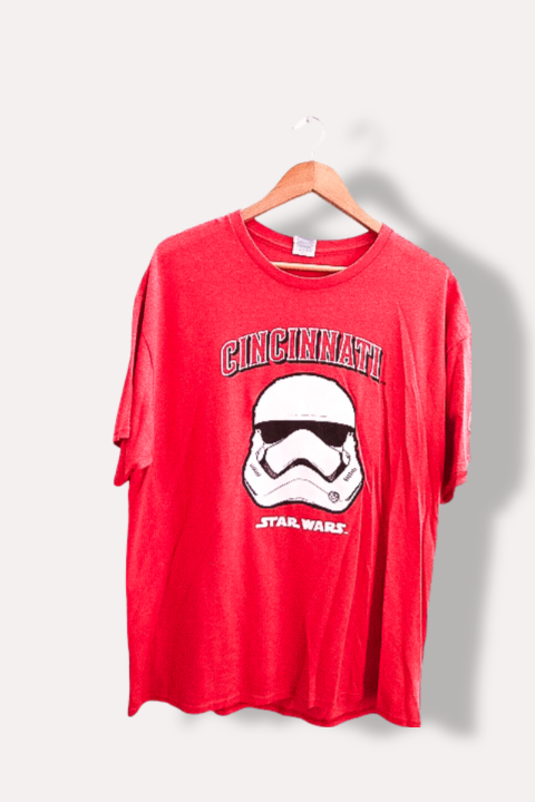 Vintage cinncinati starwars graphics red tees XL