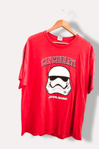 Vintage cinncinati starwars graphics red tees XL