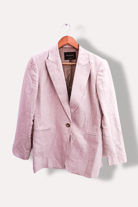 Vintage Massimo Dutti cream blazers uk 8