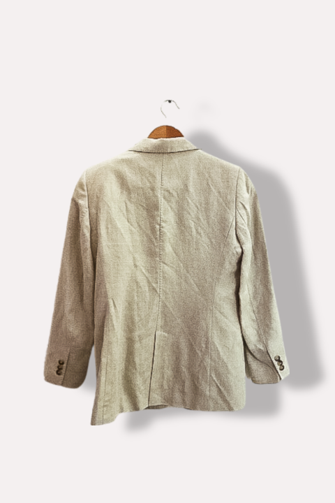 Vintage Massimo Dutti cream blazers uk 8