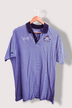 Vintage O'neil blue stripe mens Xlarge polo shirt