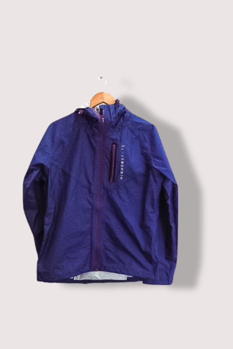Higherstate trail medium waterproof blue hoodie jacket