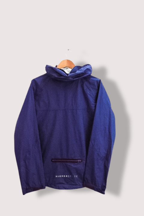 Higherstate trail medium waterproof blue hoodie jacket with new tag