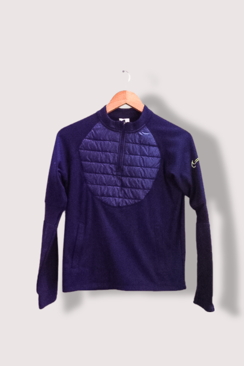 Vintage nike therma fit academy winter fleece large sweatshirt