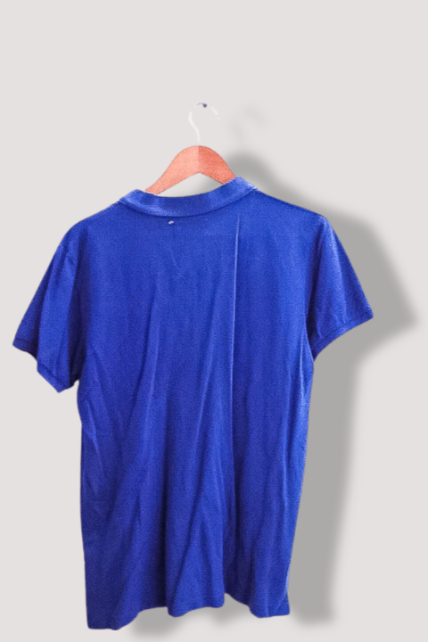 Vintage Adidas Blue regular fit mens medium polo shirt