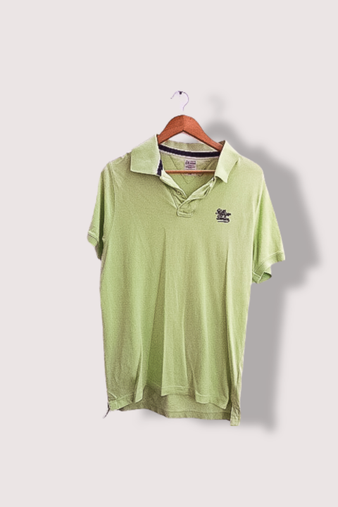 Vintage Tommy Hilfiger Denim mint green xlarge polo shirt