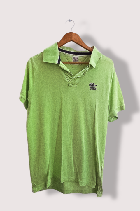 Vintage Tommy Hilfiger Denim mint green xlarge polo shirt