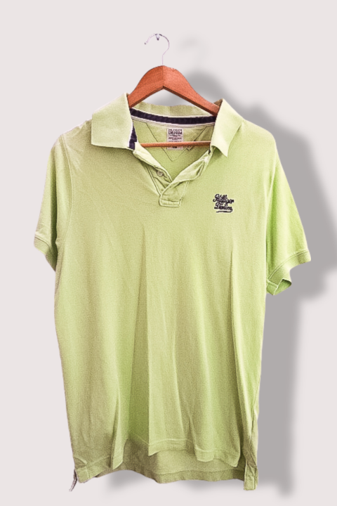 Vintage Tommy Hilfiger Denim mint green xlarge polo shirt