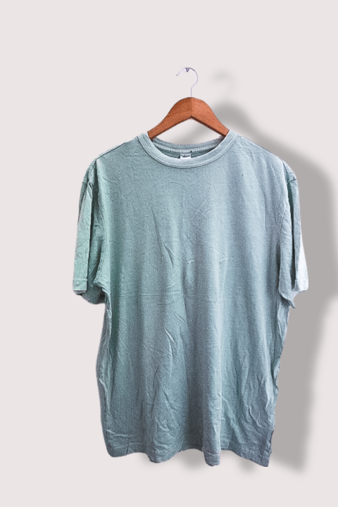 Vintage Reebok plain green medium short sleeve tees