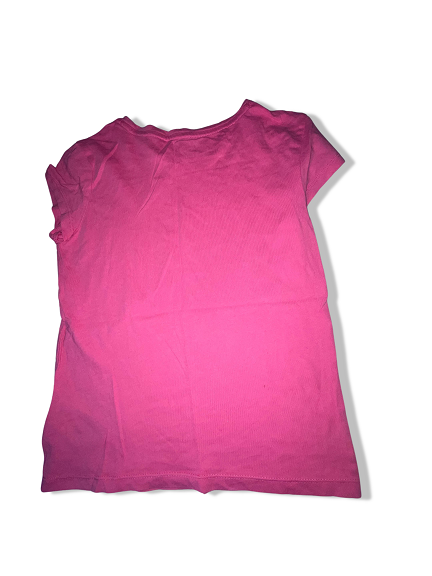 Vintage Womens pink Butterfly embroidery Xs tees