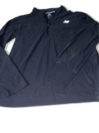 Vintage Black New Balance Fleece 1/4 zip up long sleeve large sweatshirt