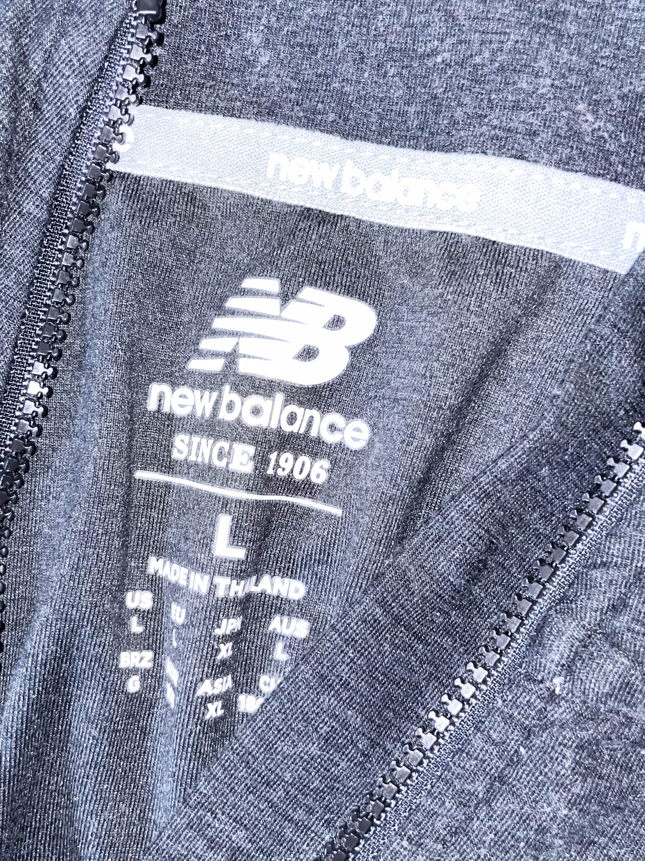 Vintage Black New Balance Fleece 1/4 zip up long sleeve large sweatshirt
