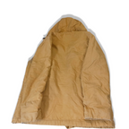 DB supply womens military cotton outershell cream hoodie coat jacket in M | 3644