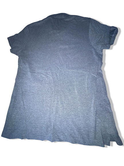 Vintage Jaeger Medium regular fit grey short sleeve polo shirt