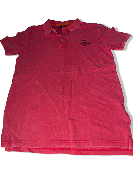 Vintage Red Henri Lloyd custom fit small polo shirt