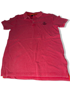 Vintage Red Henri Lloyd custom fit small polo shirt