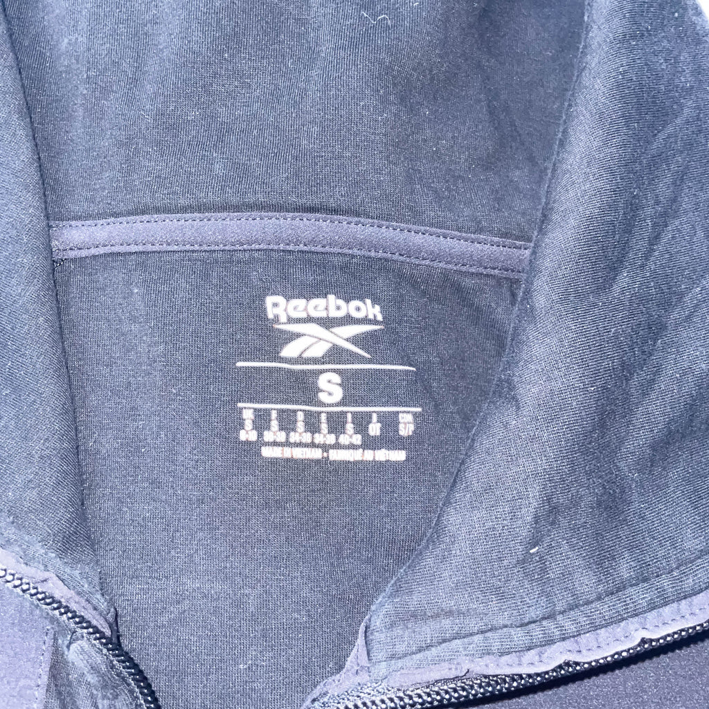 Vintage black Reebok united by fitness small full zip up winter jacket