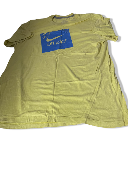 Vintage Nike Athletic Department yellow short sleeve Tees XL