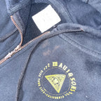Vintage Maui & sons womens black full zip small hoodie jacket
