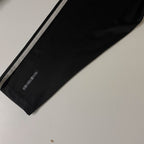 Vintage Black Adidas Climalite 3 stripe mens sweat pant in M| SKU 3712| L18 W 28