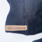 Vintage Maui & sons womens black full zip small hoodie jacket