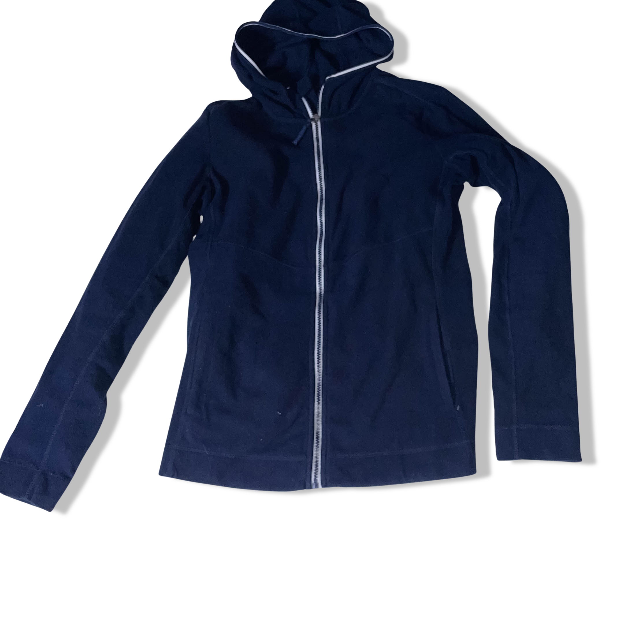 Vintage Snowtech fleece navy full zip small hoodie