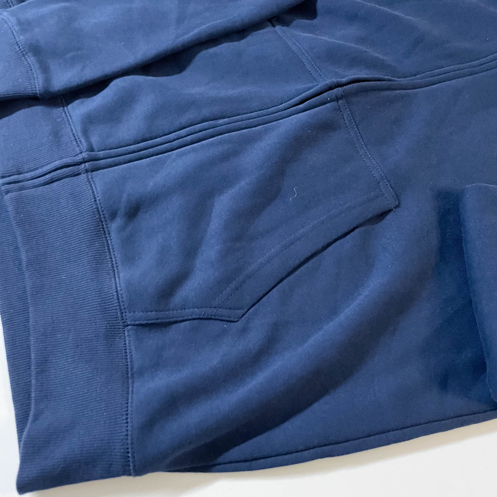 Vintage Marco Polo Italia Navy mens full zip hoodie in XL with new Tag 