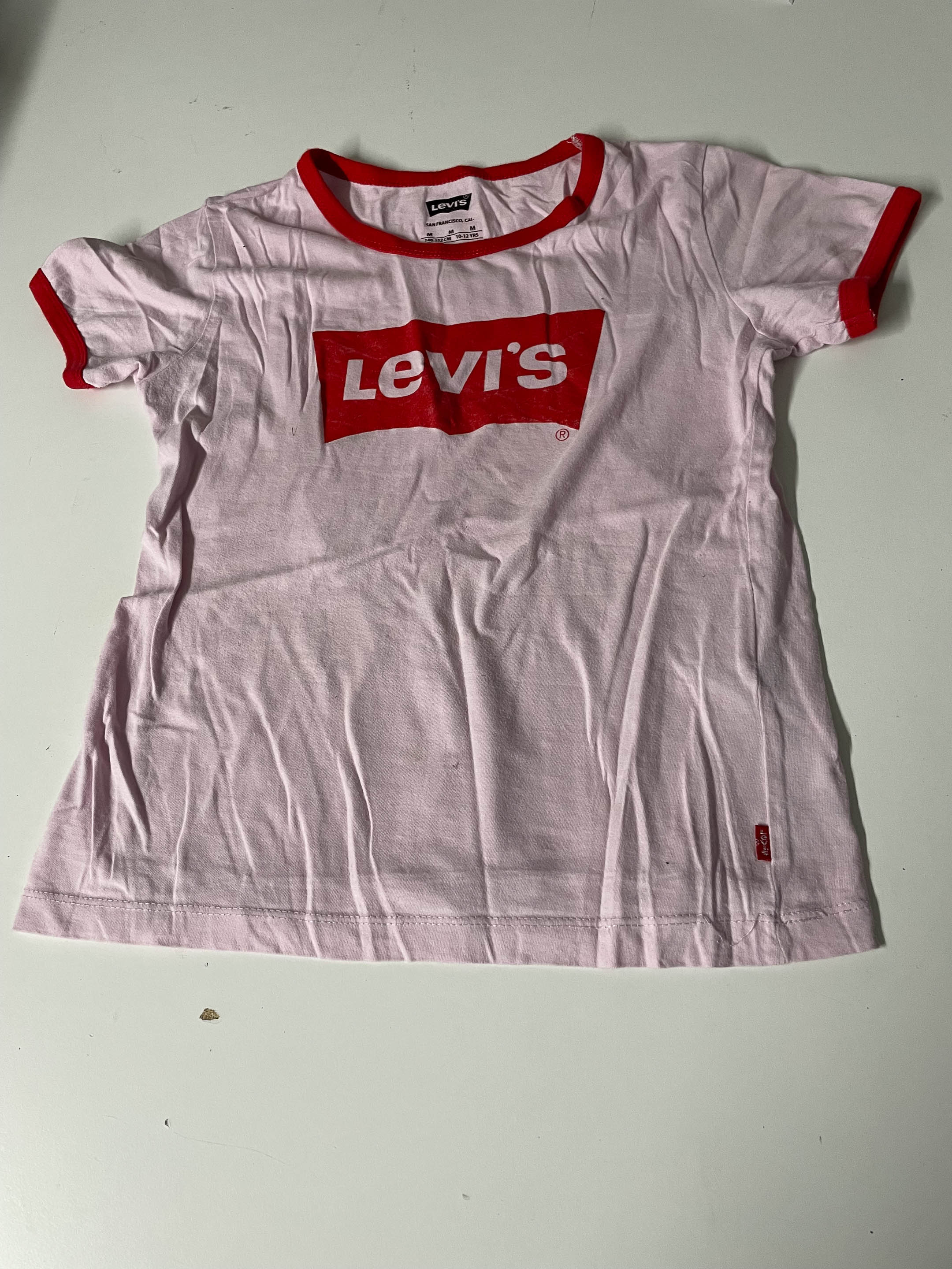 Vintage Pink Levis sanfrancisco medium short sleeve tees