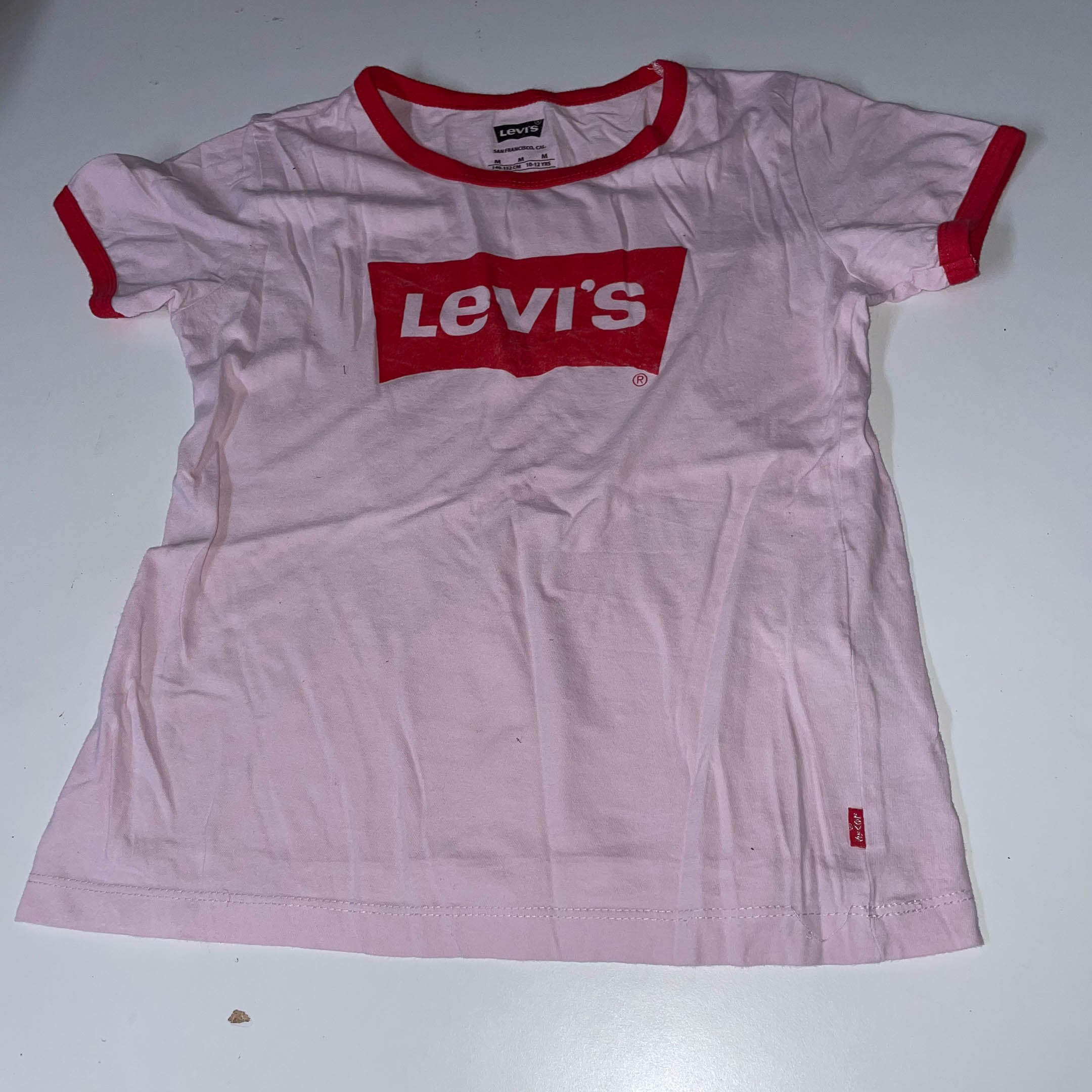 Vintage Pink Levis sanfrancisco medium short sleeve tees