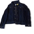 Vintage S.Oliver blue womens trucker denim medium jacket