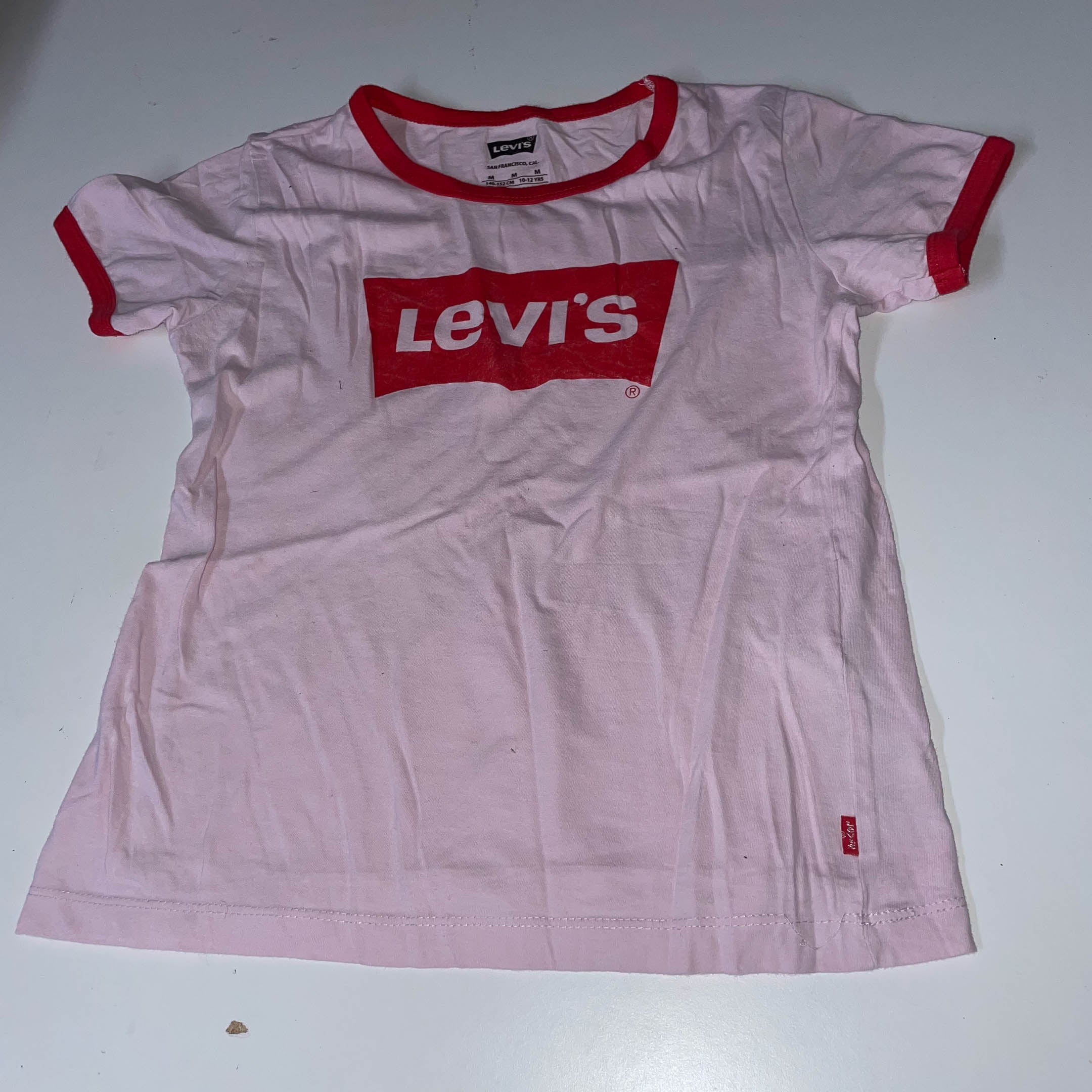 Vintage Pink Levis sanfrancisco medium short sleeve tees