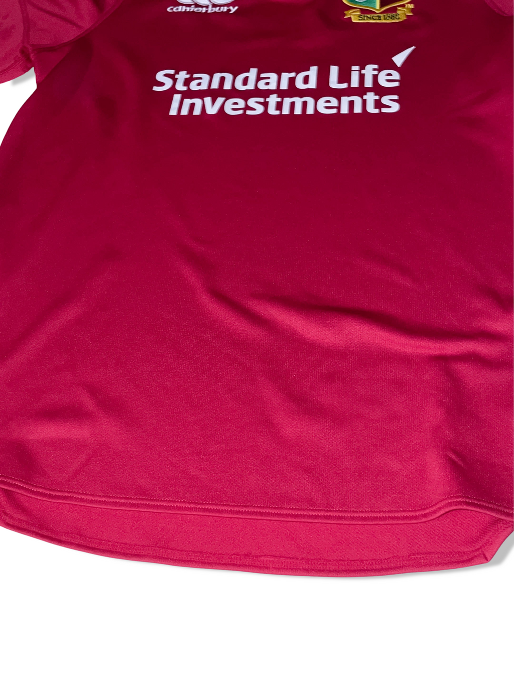 Vintage Canterbury British and Irish Lions Home Rugby Union Red Shirt 2019 Size M