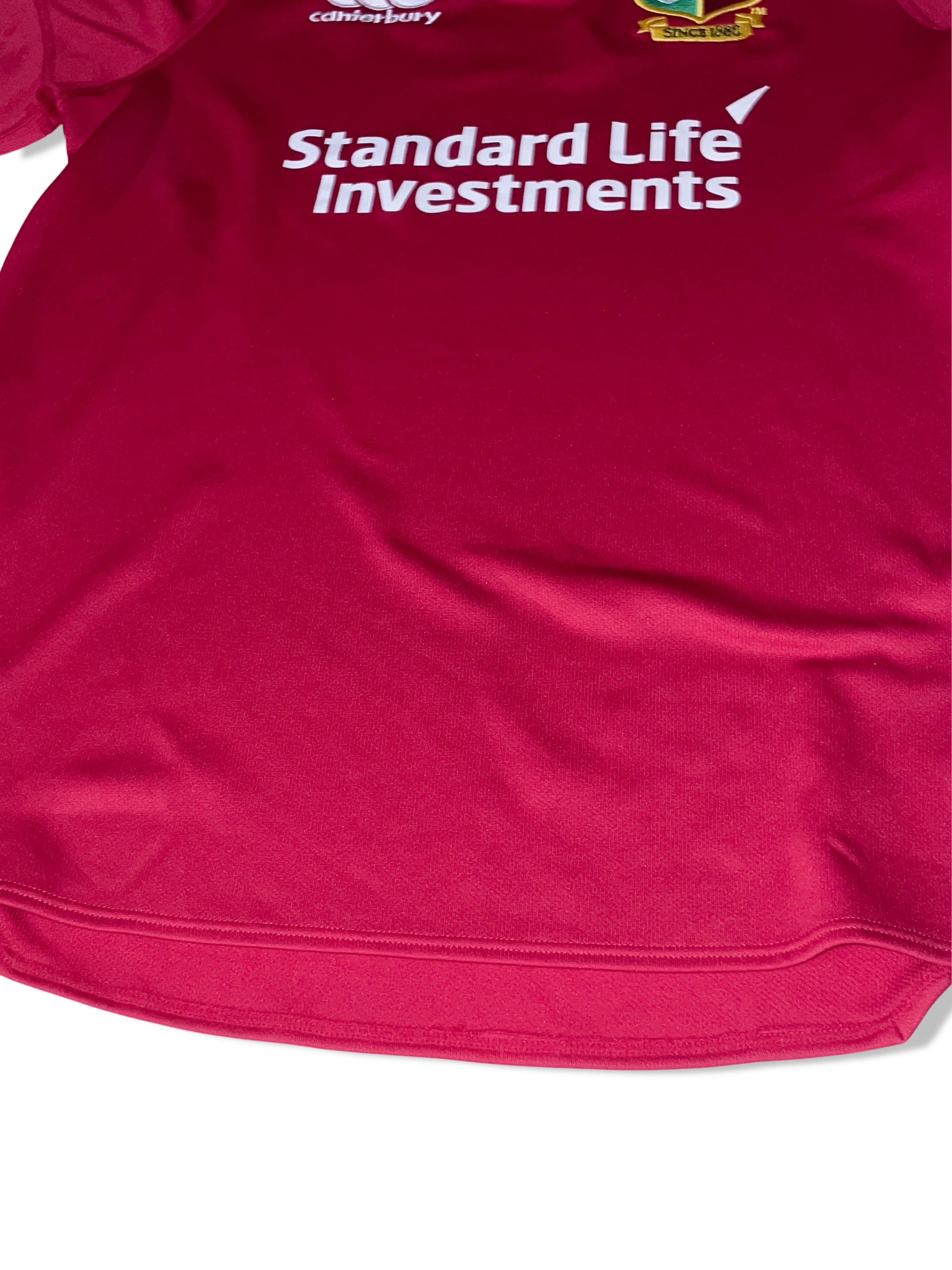 Vintage Canterbury British and Irish Lions Home Rugby Union Red Shirt 2019 Size M