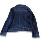 Vintage S.Oliver blue womens trucker denim medium jacket