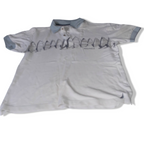 Vintage Womens White Nautica medium Cotton polo shirt