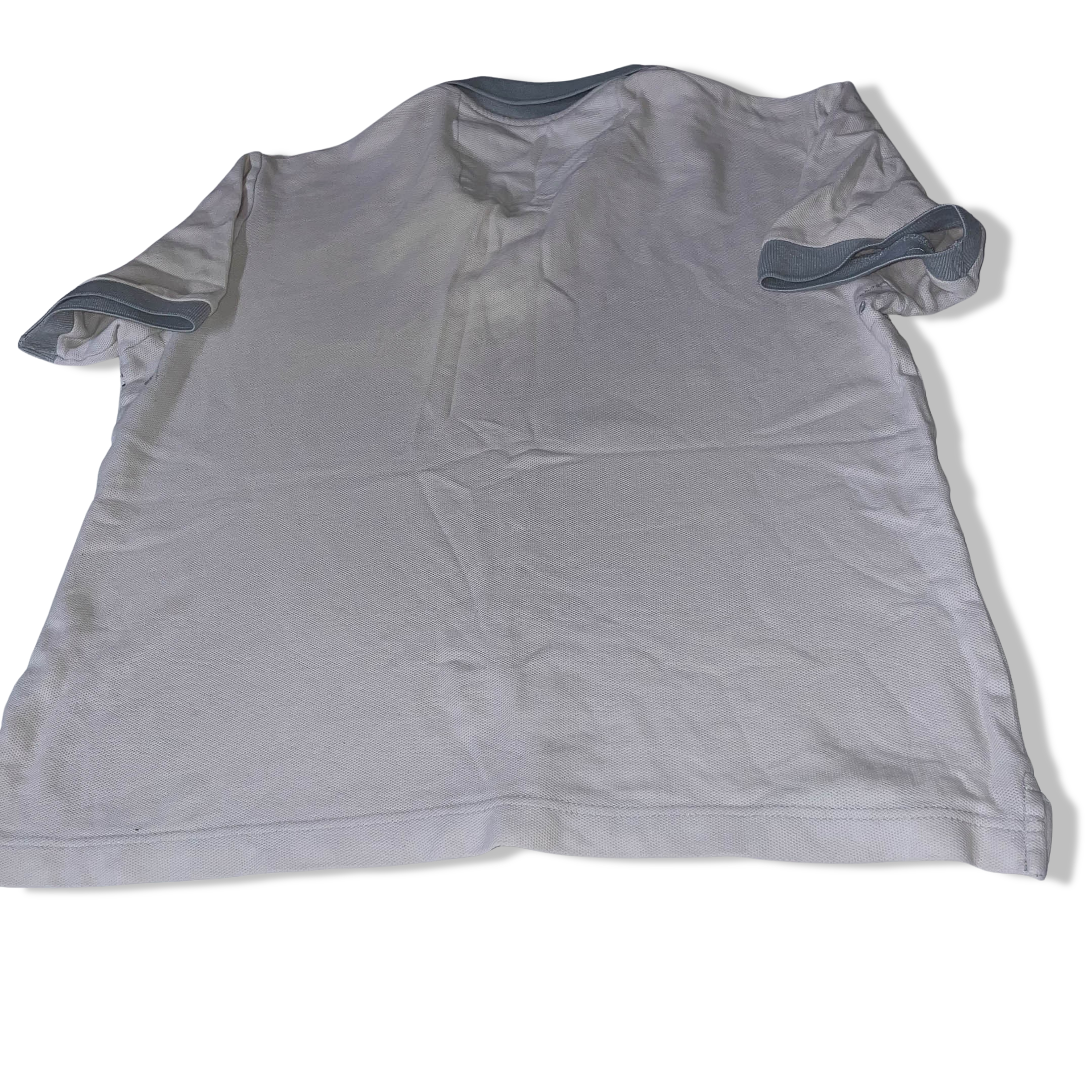 Vintage Womens White Nautica medium Cotton polo shirt