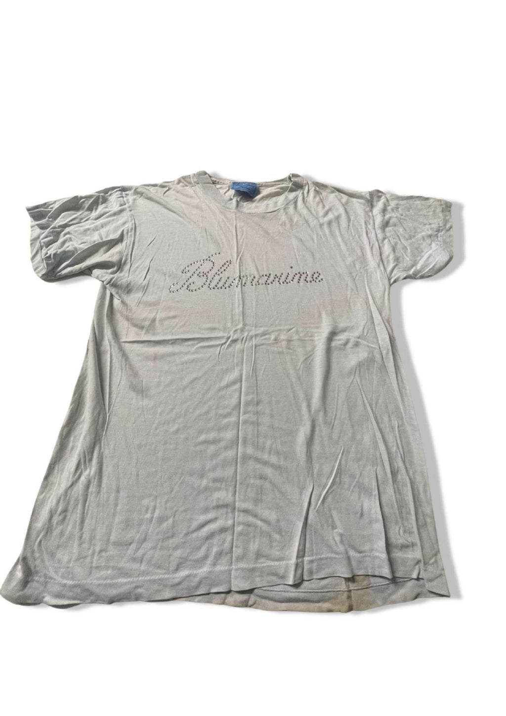 Vintage Hugo Boss white womens medium long sleeve polo shirt