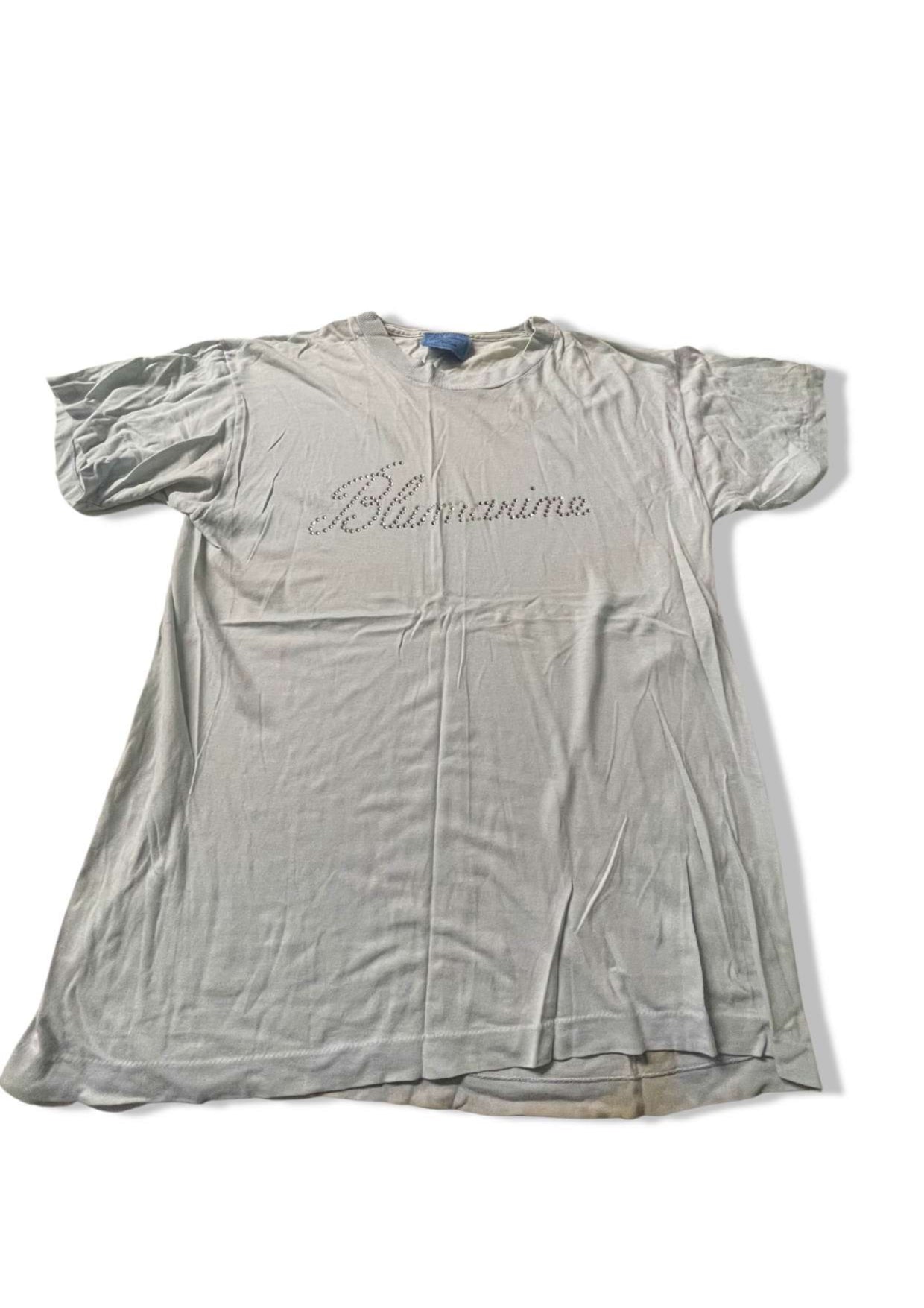 Vintage Hugo Boss white womens medium long sleeve polo shirt