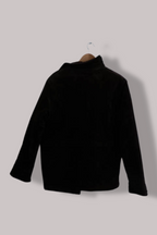 Mens Gianni Vitorio Brown Suede Zip up Military medium jacket