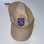 Vintage Mid island golf club Garyline cream baseball hat
