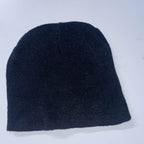 Vintage Black studded skull embroidery beanie winter hat